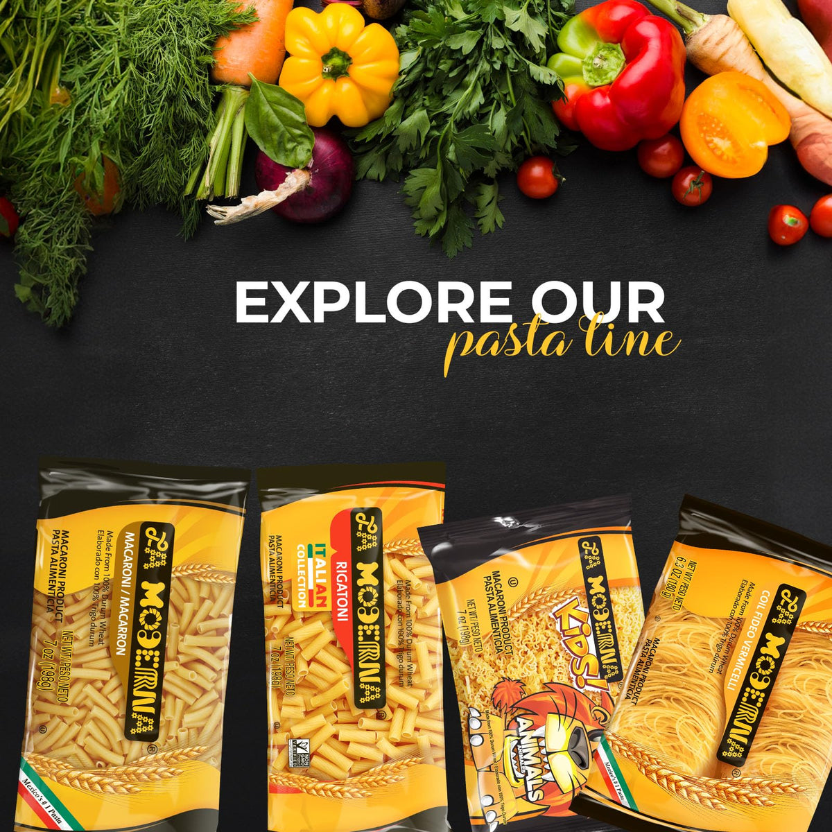 La Moderna restaurant-size pack ideal for menus and large gatherings.