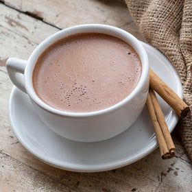 La Monarca Bakery fair-trade organic cacao used in mochas and desserts.