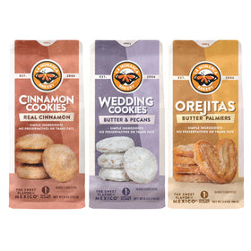 La Monarca Cinnamon Cookies Pack – butter shortbread with cinnamon, great with coffee.