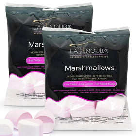 La Nouba Sugar Free Marshmallows two-pack, ideal for sugar-conscious snacking.