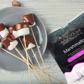 La Nouba Sugar Free Marshmallows perfect for s'mores and low-sugar desserts.