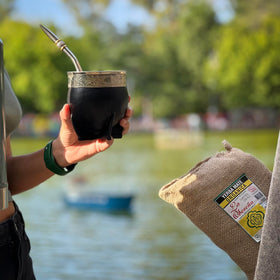 La Obereña hot or cold yerba mate ready for any moment