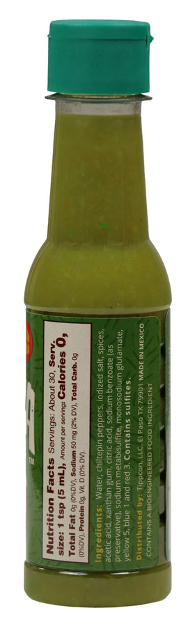La Perrona green bottle brings bright heat to seafood and vegetables
