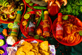 La Perrona label close-up highlights handmade craftsmanship