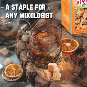 La Perruche amber aroma cubes add fragrance and sweetness to drinks.
