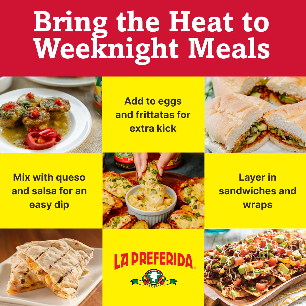 La Preferida family-owned brand heritage and authentic Mexican ingredients.