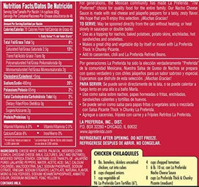 La Preferida Nacho Cheese Sauce being spooned, easy direct-serving option.