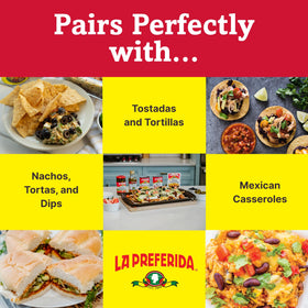 La Preferida Organic Refried Beans warm-ready can for quick weeknight meals