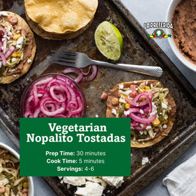 La Preferida Organic Refried Beans serve with tacos or chips for satisfying sides