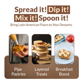 La Serenisima Dulce de Leche topping for cheesecakes and pastries