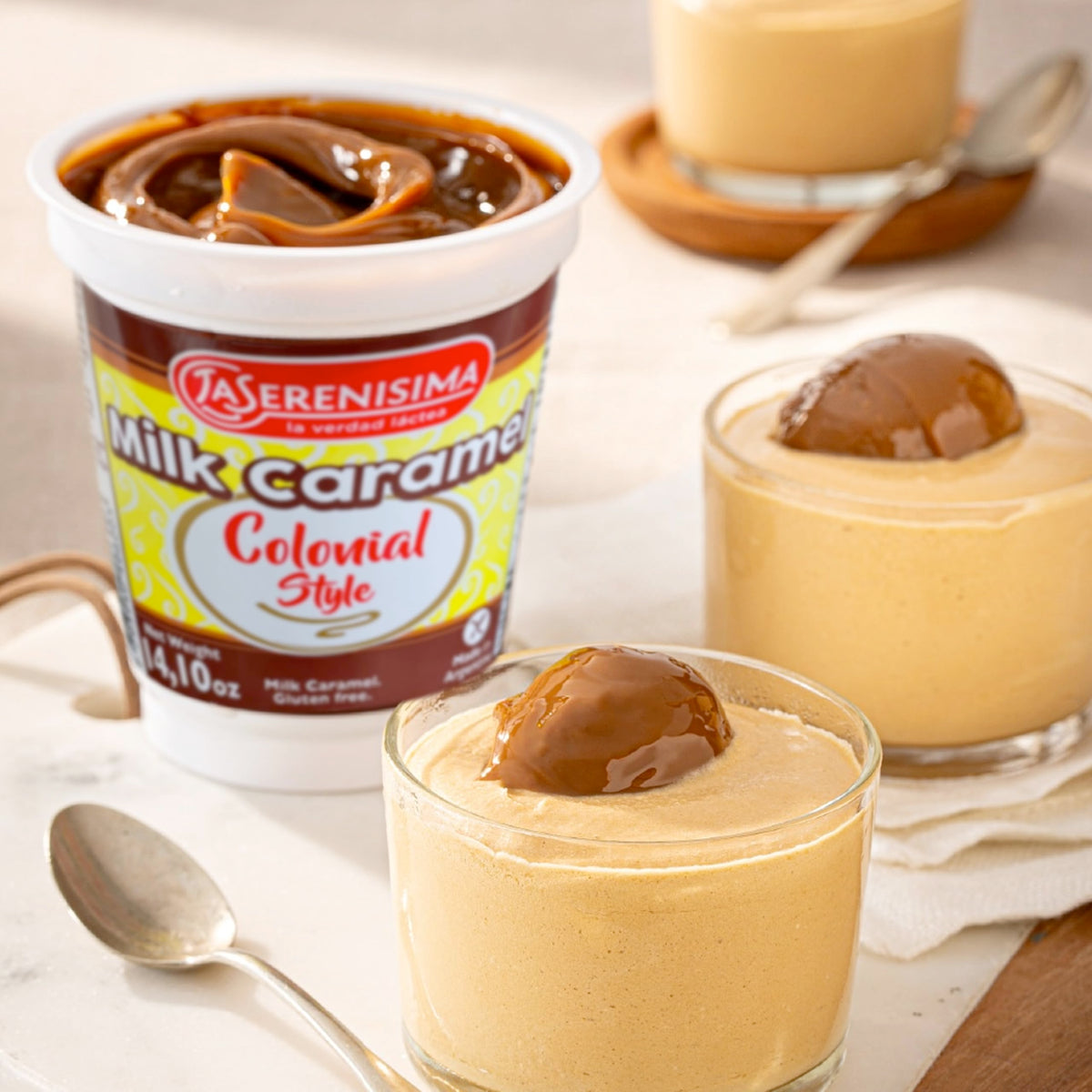 La Serenisima Dulce de Leche dip for fruit with a silky finish