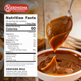 La Serenisima Dulce de Leche on pancakes for extra creamy sweetness