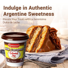 La Serenisima Dulce de Leche coats fruits and breads with smooth caramel