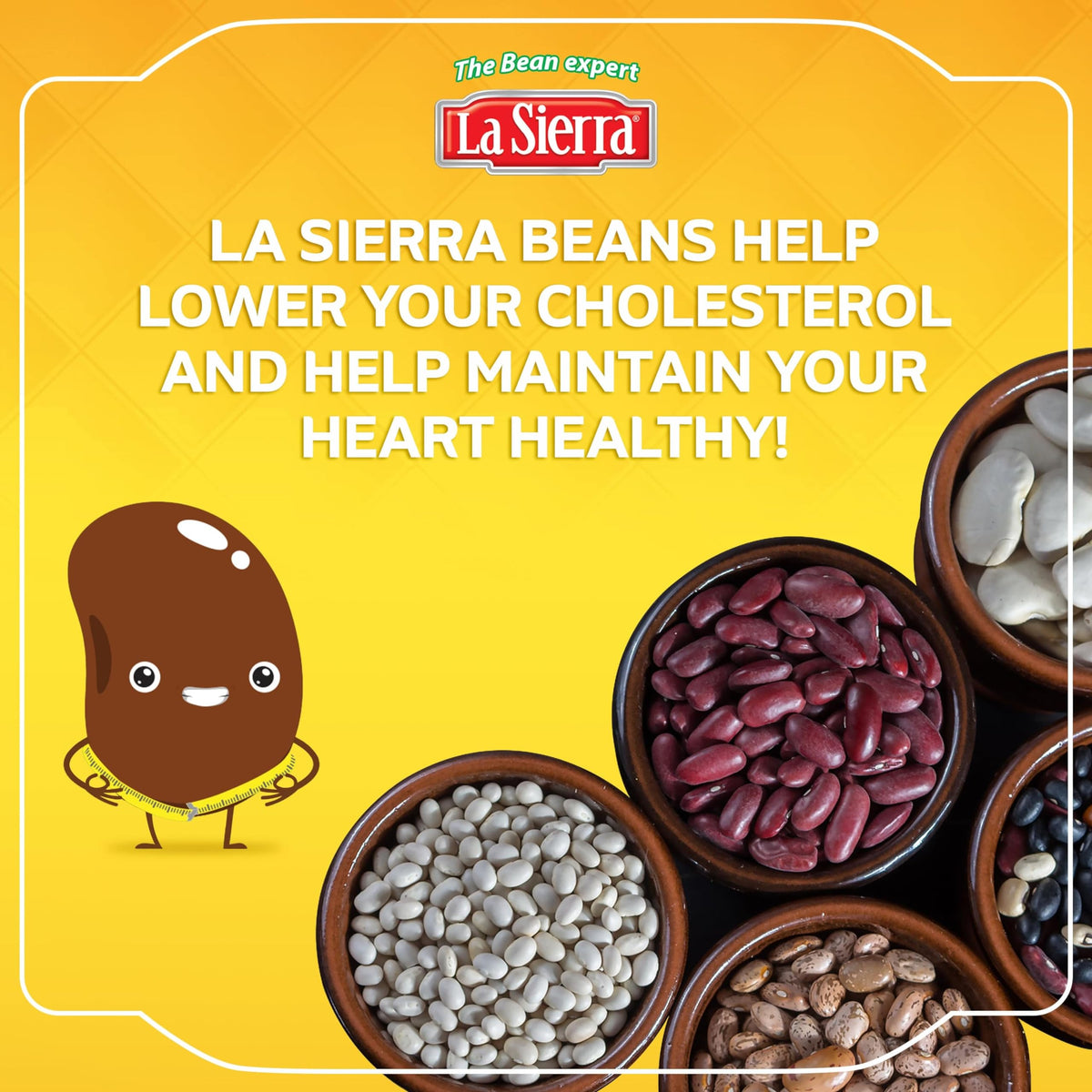 La Sierra Refried Pinto Beans burrito filling for plant-based meals.