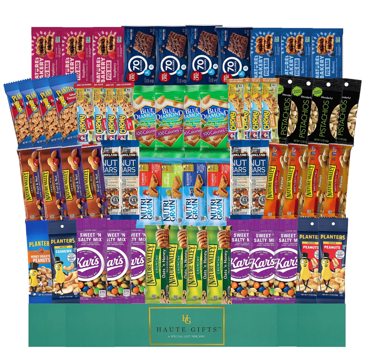 LA Signature Ultimate Healthy Care Package front view with travel-friendly snacks