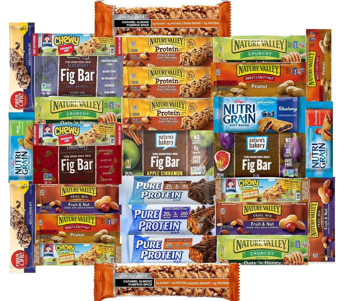 LA Signature Ultimate Healthy Fitness Box 30-count assortment for on-the-go snacking