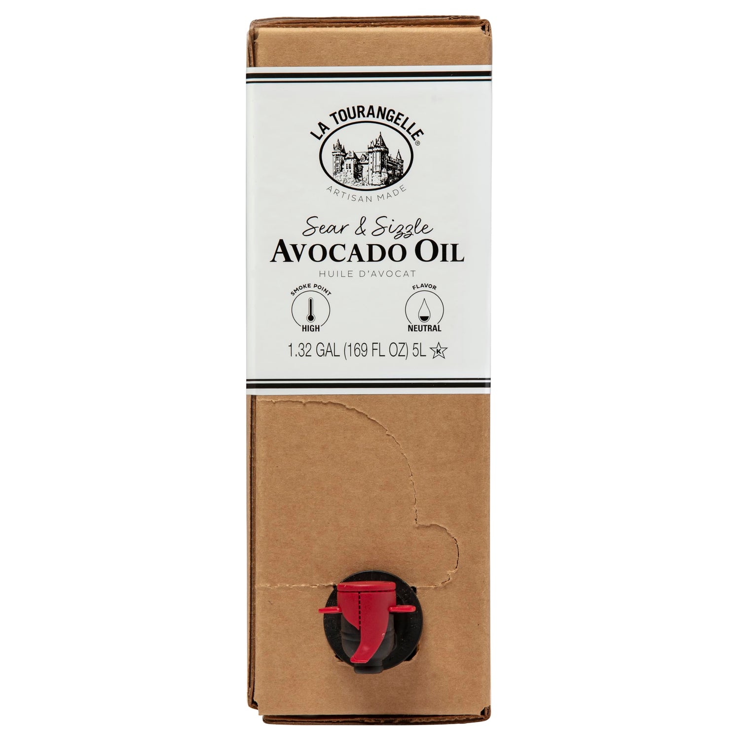 La Tourangelle Avocado Oil bottle ready for high-heat cooking and dressings.