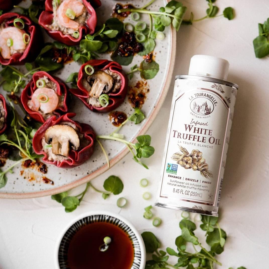 La Tourangelle White Truffle oil elevates soups with earthy aroma