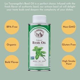 La Tourangelle Garlic oil elevates roasted potatoes with aromatic nuance