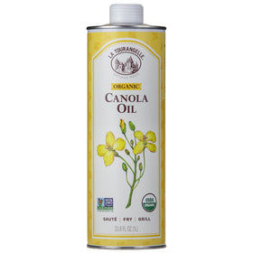 La Tourangelle Organic Canola Oil bottle offering clean flavor for versatile cooking
