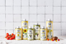 Liquid canola oil used in dressings for light, delicate flavor