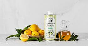 La Tourangelle EVOO pour highlighting a fruity finish for salads and pastas.