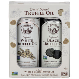 La Tourangelle White Truffle Oil bottle pour aroma for finishing pasta