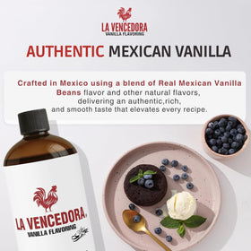 La Vencedora baking vanilla flavor enhances cookies, cakes, and pastries