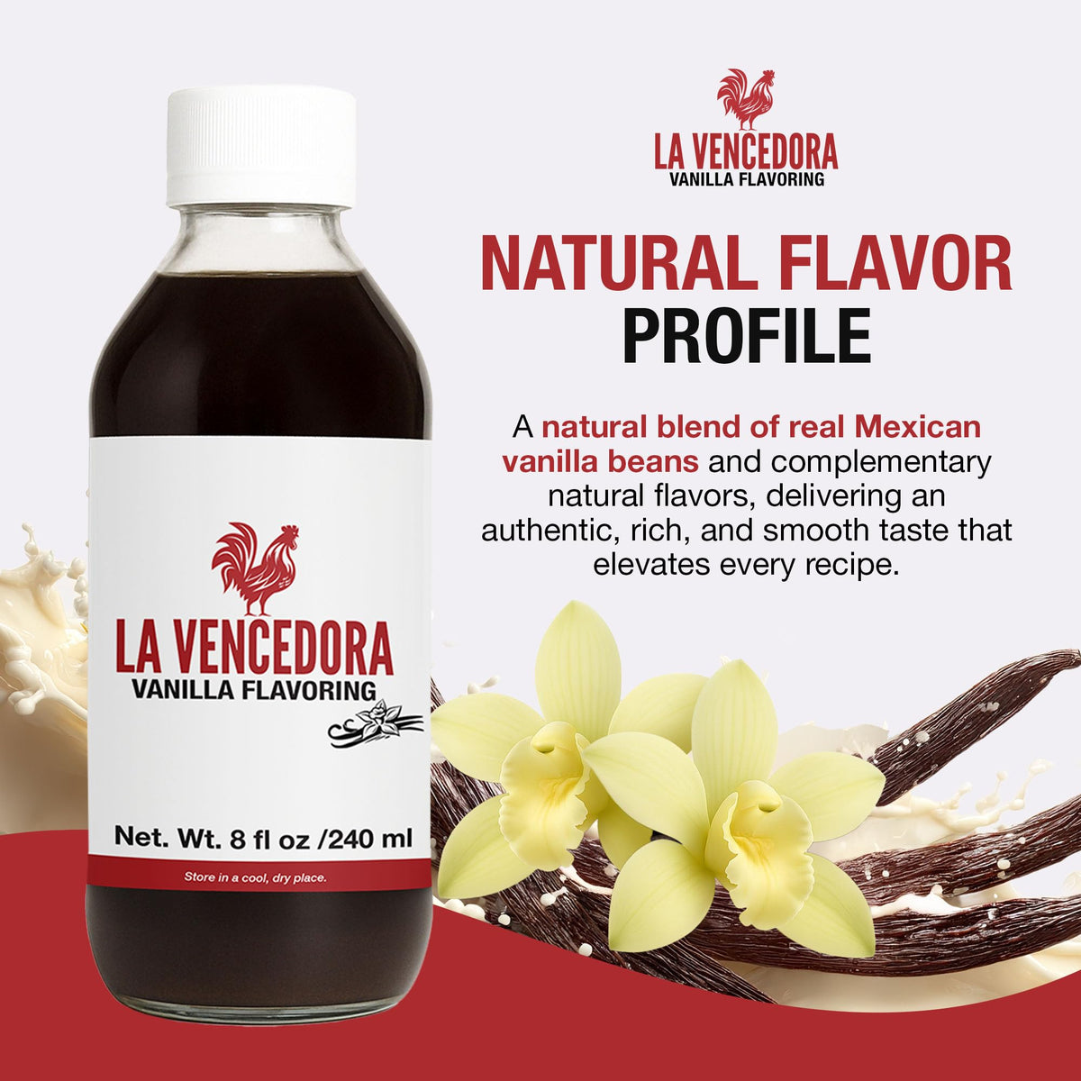 La Vencedora cake batter vanilla adds warmth to cakes and cookies