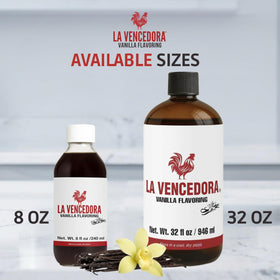 La Vencedora vanilla bottle pour-spout enables smooth flavoring