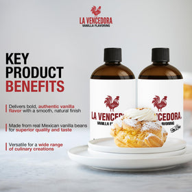La Vencedora versatile vanilla for coffee and smoothies