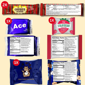 LA VOIE FOODS chocolate corn puff provides a light chocolate crunch.