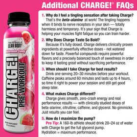 Labrada Charge Watermelon Candy RTD can side view highlighting pre-workout boost.