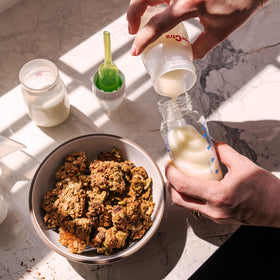 Handmade in small batches, Lacnola granola showcases quality and care.