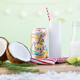 LaCroix Passionfruit can offers vibrant flavor with zero calories and sodium