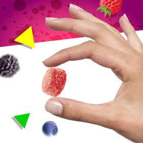 LAETAFOOD Bonelle Berry Jelly Candy blackberry mix with vibrant colors
