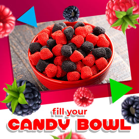 LAETAFOOD gummies add color to dessert buffets and candy displays.