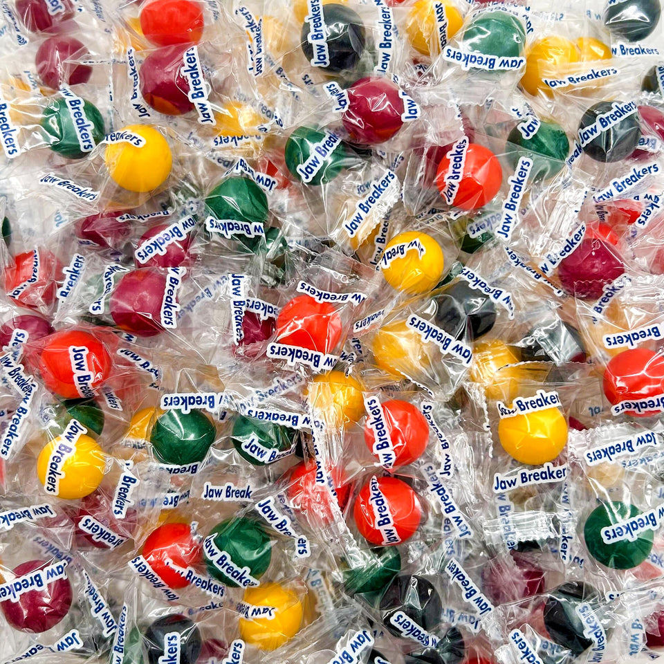 LAETAFOOD Jawbreakers bulk bag front view for parties and buffets.