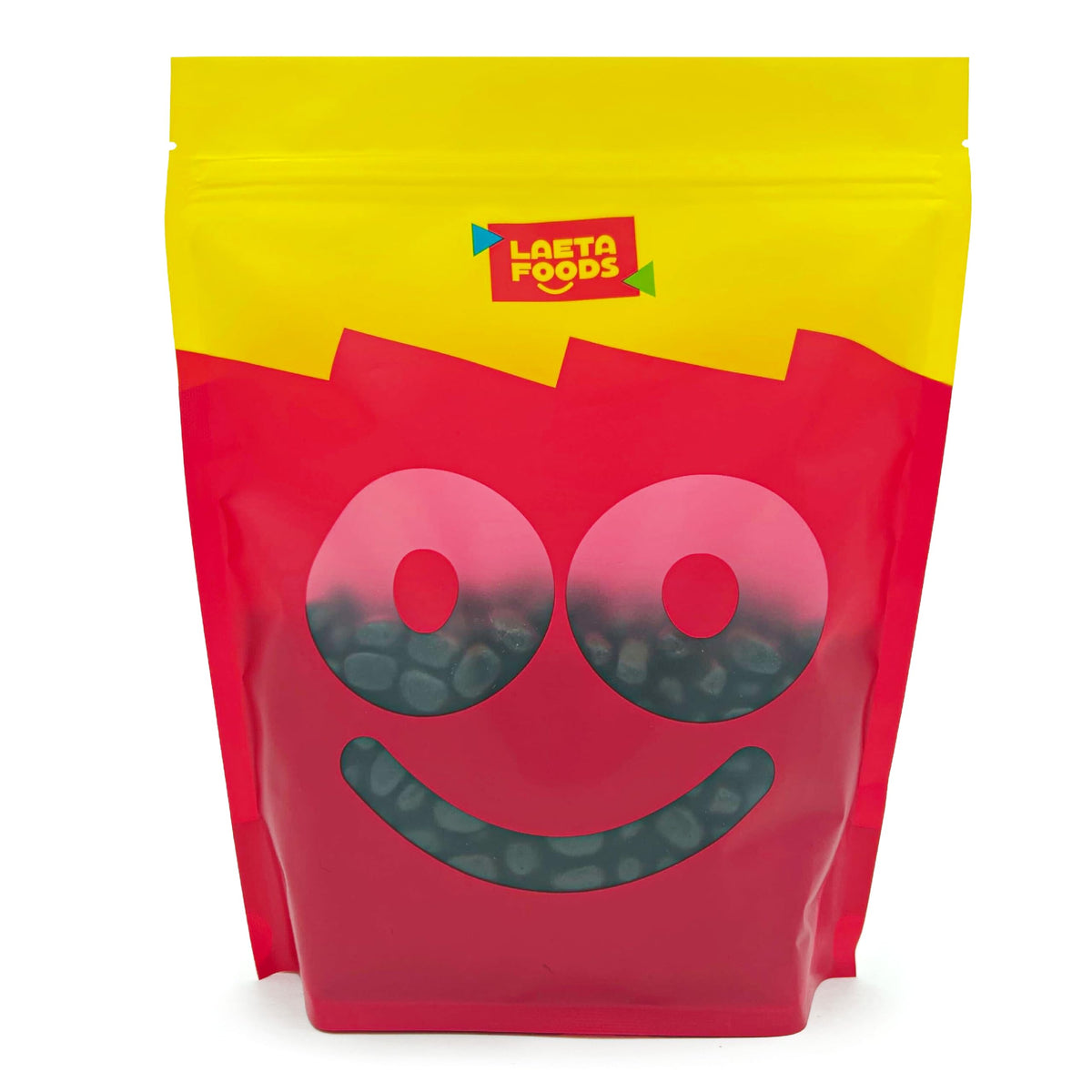 LAETAFOOD Midnight-gloss shells deliver a smooth licorice bite for gatherings