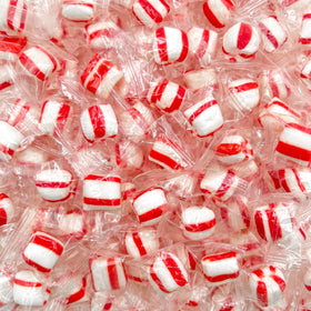 LAETAFOOD Peppermint Soft Puffs bulk bag on display, fresh and minty.