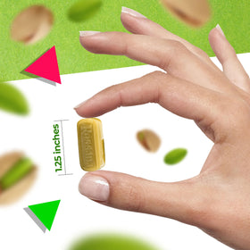 LAETAFOOD Fida Rossana pistachio candy slow-melt shell for refined taste.