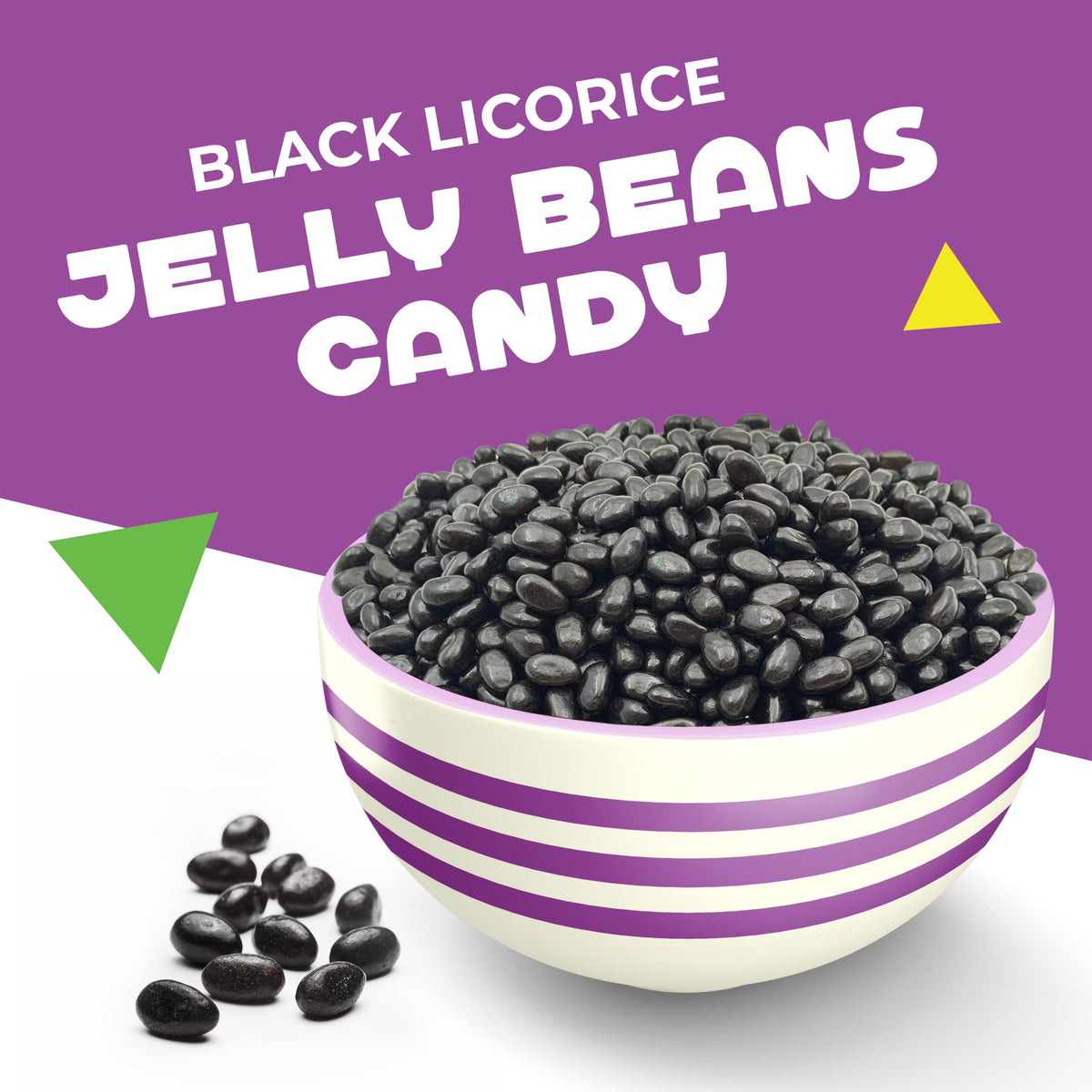 LAETAFOOD Tender-chew licorice beans enhance dessert bars and displays