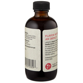 LAFAZA vanilla extract pour demonstrates versatile use in desserts and sauces