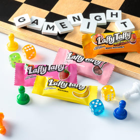 Laffy Taffy Fruity Chewy offers creamy texture with vibrant flavors.