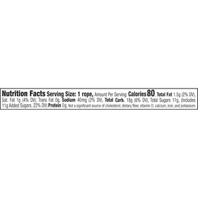 Laffy Taffy Rope Blue Raspberry serving image suggests easy sharing at events.