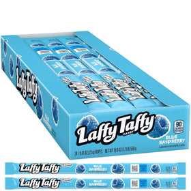 Laffy Taffy Rope Blue Raspberry twist captures playful, kid-friendly flavor moments.