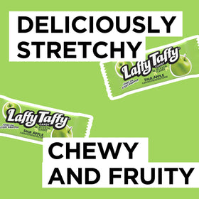 Bulk tub of Laffy Taffy Sour Apple for parties and gatherings.
