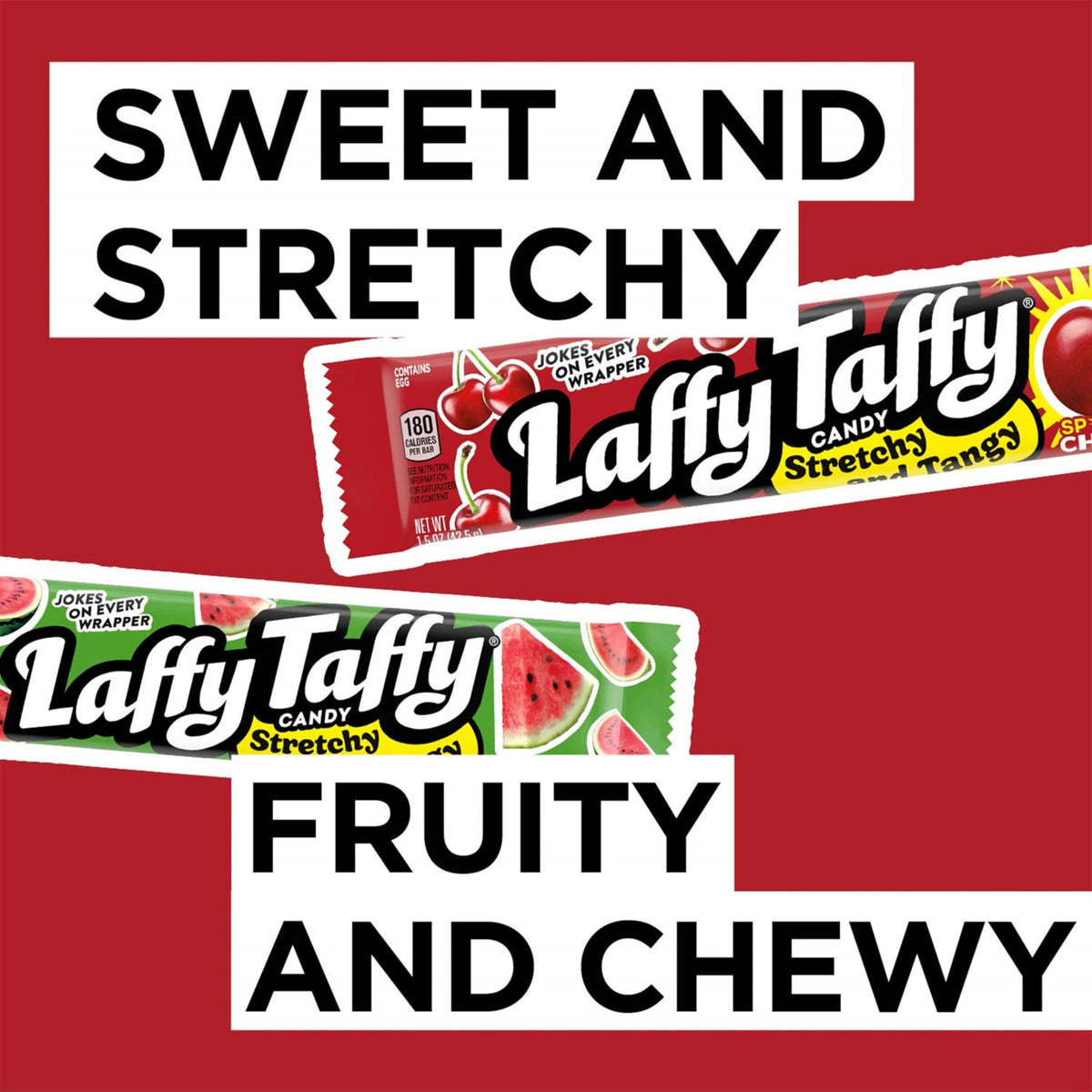 Laffy Taffy watermelon bar highlighting tangy sweetness for lunchbox treats