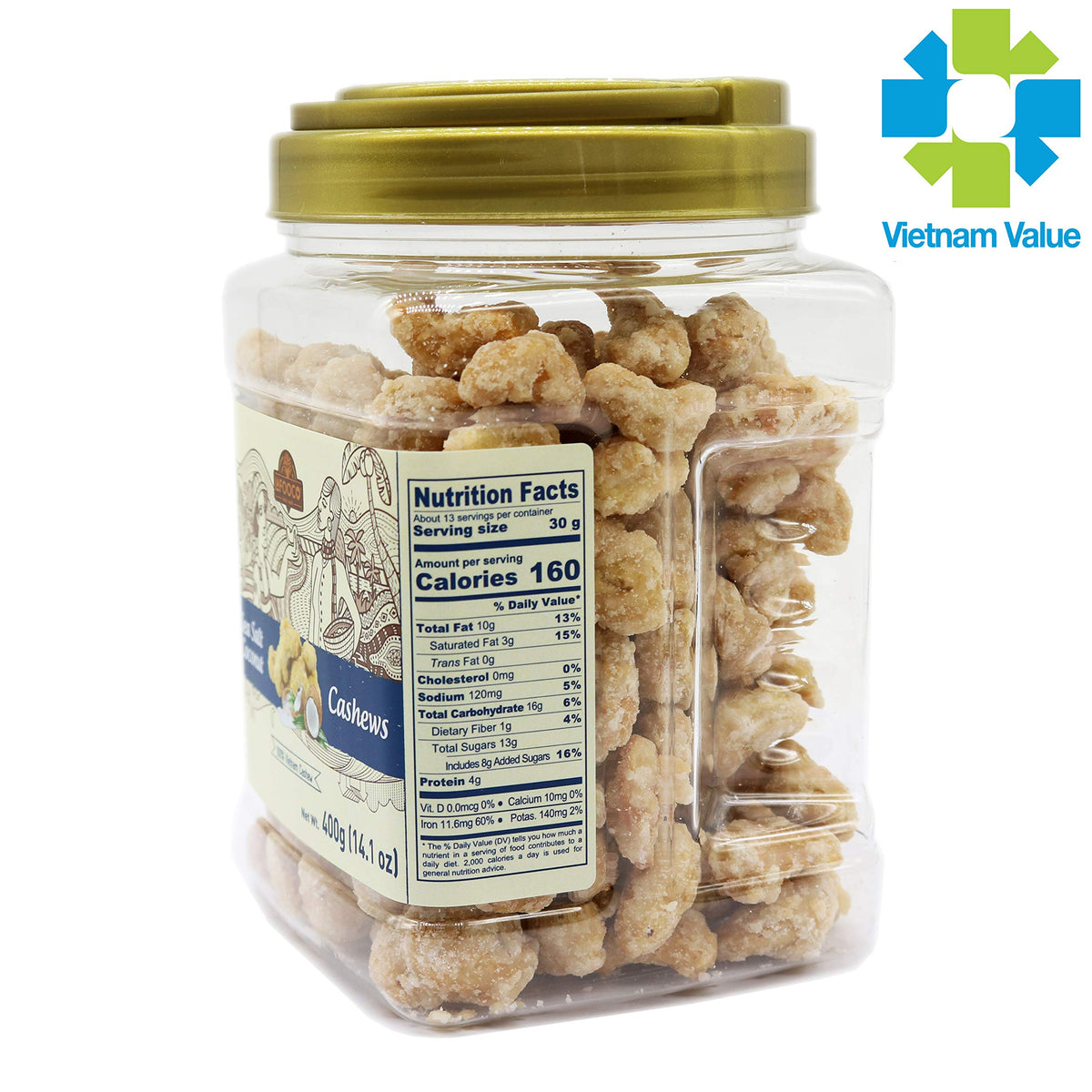 LAFOOCO snack jar ready for sharing at gatherings or offices.