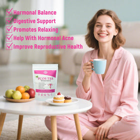 Laicuherb spearmint tea bags close-up highlights refreshing ritual.